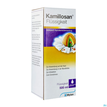 Kamillosan Flüssigkeit 500ml 500 ML – Packungsbild