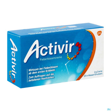 Activir Fieberblasencreme Tube 2g 2 G – Packungsbild