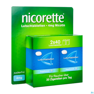 Nicorette Lutschtabl Freshmint 4mg 80st