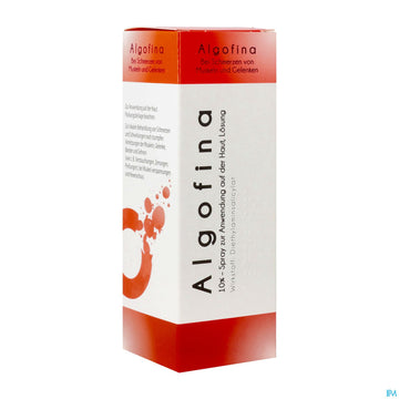 Algofina 10% Spray Z Anw.auf Der Haut Lösung 100ml 100 ML – Packungsbild