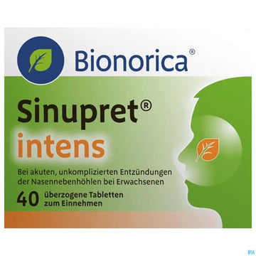 Sinupret Intens Ueberzogene Tabl 40st 40 ST – Packungsbild