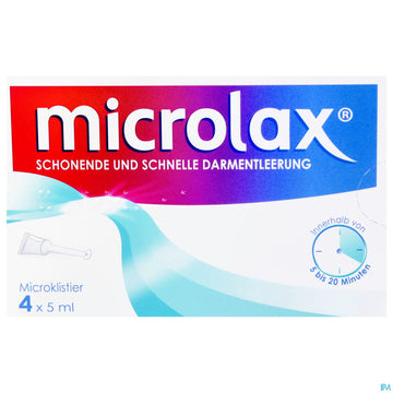 Microlax-microklistier Tube 5ml 4st
