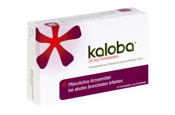 Kaloba® 20 mg Filmtabletten 42 ST – Packungsbild