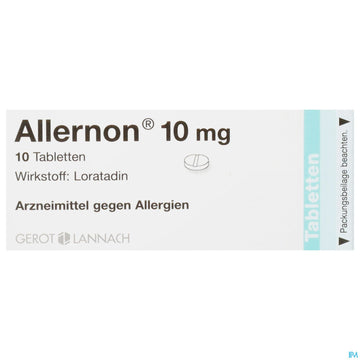Allernon Tabl 10mg 10st