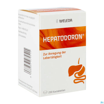Hepatodoron Kautabl 200st 200 ST – Packungsbild