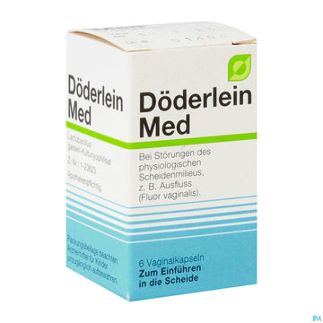 Doederlein-med Vaginalkapseln 6st 6 ST – Packungsbild