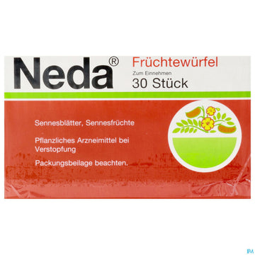 Neda Fruechtewuerfel 30st 30 ST – Packungsbild