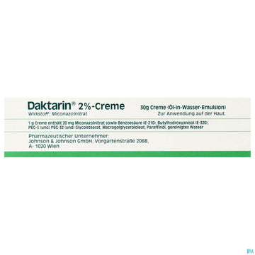 Daktarin Creme 2% 30g
