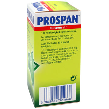 Prospan® Hustensaft 100ml 100 ML – Packungsbild