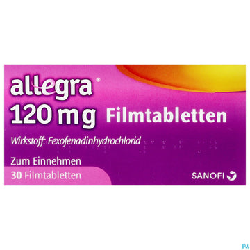 Allegra Filmtabl 120mg 30st