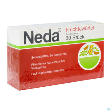 Neda Fruechtewuerfel 30st 30 ST – Packungsbild