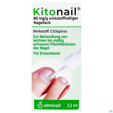 Kitonail Wirkstoffhaltiger Nagellack 80mg/g 3,3ml
