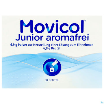 Movicol Pulver 6,9g Junior Aromafrei Stick 30st