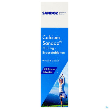 Calcium-Sandoz Brausetabl 500mg 20st