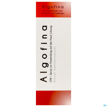 Algofina 10% Spray Z Anw.auf Der Haut Lösung 100ml 100 ML – Packungsbild