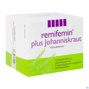 Remifemin Plus Johanniskraut Filmtabl 180st 180 ST – Packungsbild