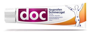 doc® Ibuprofen Schmerzgel 150 g 150 G – Packungsbild