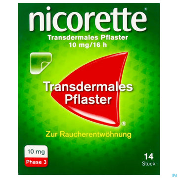 Nicorette Transdermales Pflaster 10mg/16h 14st
