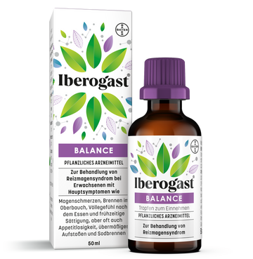 Iberogast® BALANCE Tropfen zum Einnehmen 50 ML – Packungsbild