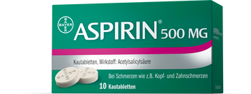 Aspirin® 500 mg Kautabletten