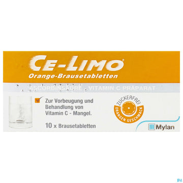 Ce-limo Orange Brausetabl 10st