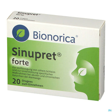 Sinupret Drag Forte 20st 20 ST – Packungsbild