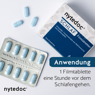 nytedoc® SCHLAF Filmtabletten 30 ST – Packungsbild