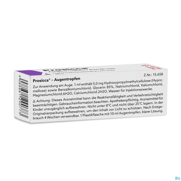 Prosicca Augentropfen 10ml 10 ML – Packungsbild