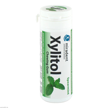L_miradent Xylitol Chewing Gum 30 Stk. Spearmint