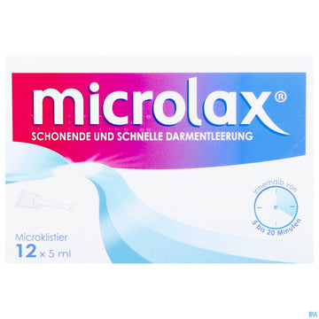 Microlax-microklistier Tube 5ml 12st 12 ST – Packungsbild