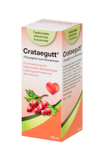 Crataegutt® Flüssigkeit zum Einnehmen 100 ML – Packungsbild