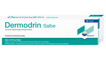 Dermodrin Salbe 50 G – Packungsbild