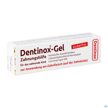 Dentinox Zahnungshilfe Gel 10g 10 G – Packungsbild