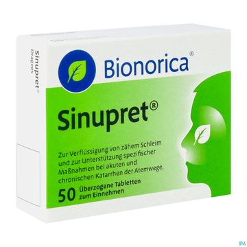 Sinupret Drag 50st 50 ST – Packungsbild