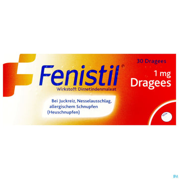 Fenistil Drag 1mg 30st 30 ST – Packungsbild