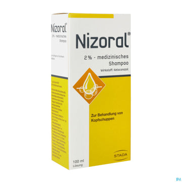 Nizoral Medizin. Shampoo 2% 100ml 100 ML – Packungsbild