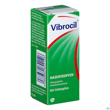 Vibrocil Nasentropfen 15ml 15 ML – Packungsbild