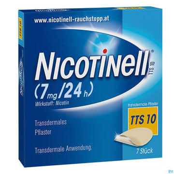 Nicotinell Transdermale Pflaster Tts 10 ( 7mg/24h) 7st 7 ST – Packungsbild