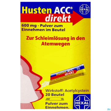Husten Acc Direkt Pulver Z.einnehmen Im Beutel 600mg 20st