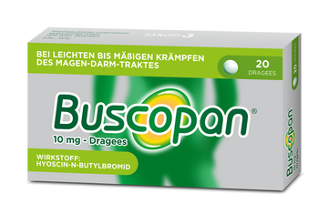 Buscopan® 10 mg – Dragees