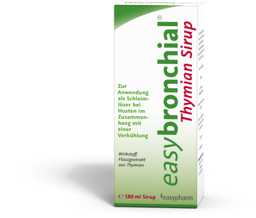 easybronchial Thymian Sirup 180 ML – Packungsbild