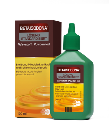Betaisodona® Lösung Standard 100 ml 100 ML – Packungsbild