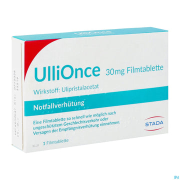 Ullionce Filmtabl 30mg 1st 1 ST – Packungsbild