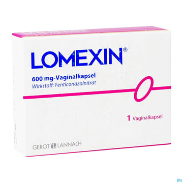 Lomexin Vaginalkapseln 600mg 1st 1 ST – Packungsbild