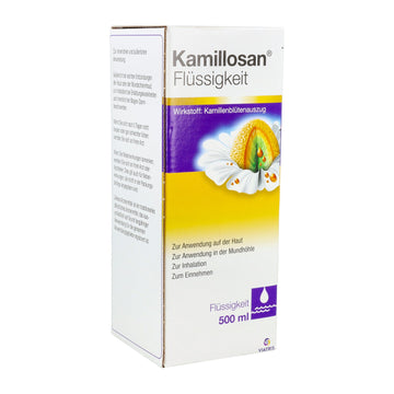 Kamillosan Flüssigkeit 500ml 500 ML – Packungsbild