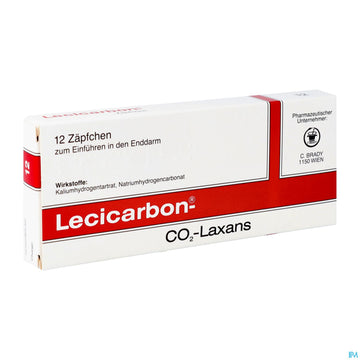 Lecicarbon Zaepfchen 12st 12 ST – Packungsbild