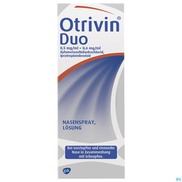 Otrivin Nasenspray Duo Lösung 0,5mg/ml+0,6mg/ml 10ml