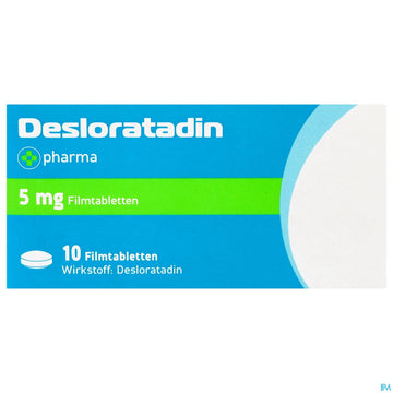 Desloratadin-+pharma Filmtabl 5mg 10st