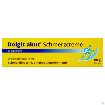 Dolgit Akut Schmerzcreme 50mg/g 100g 100 G – Packungsbild