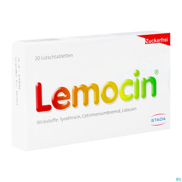Lemocin Lutschtabl 20st 20 ST – Packungsbild